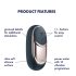 Satisfyer Dark Desire - Oplaadbare clitoris vibrator (zwart)
