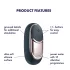 Satisfyer - clitoris vibrator - oplaadbaar - zwart