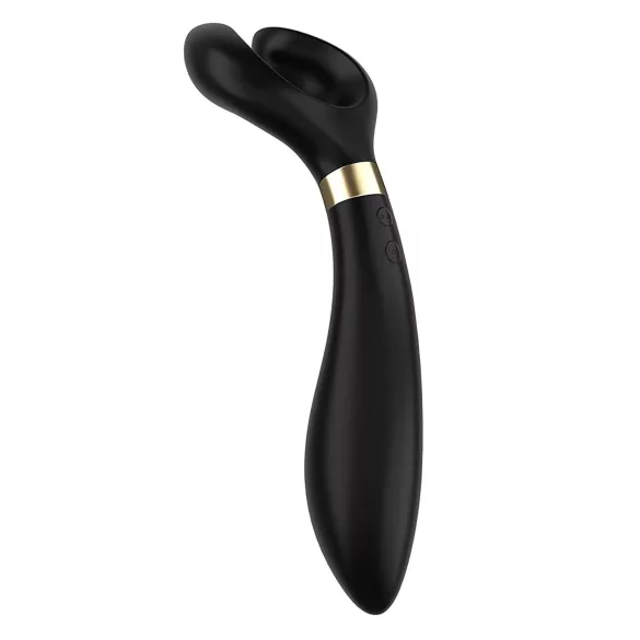 Satisfyer Endless Fun - oplaadbare waterdichte partner vibrator - zwart
