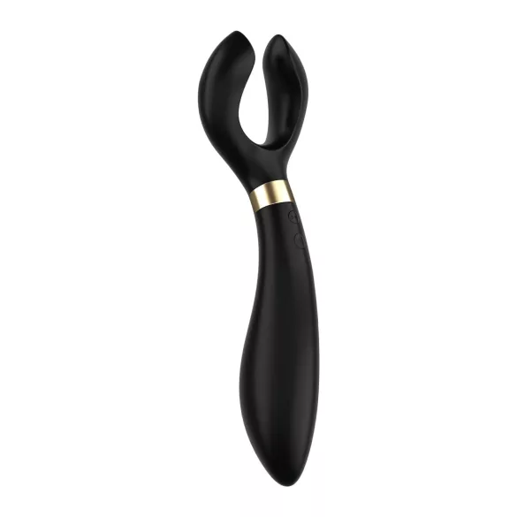 Satisfyer Endless Fun - oplaadbare waterdichte partner vibrator - zwart