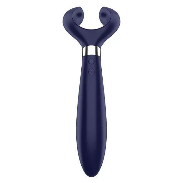 Satisfyer Endless Fun - oplaadbare waterdichte paren vibrator - blauw