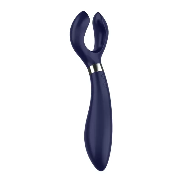 Satisfyer Endless Fun - oplaadbare waterdichte paren vibrator - blauw