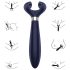 Satisfyer Endless Fun - oplaadbare, waterdichte partnersvibrator (blauw)