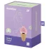 Satisfyer Sweet Treat - clitorisstimulator met rotatie - oplaadbaar - roze/bruin