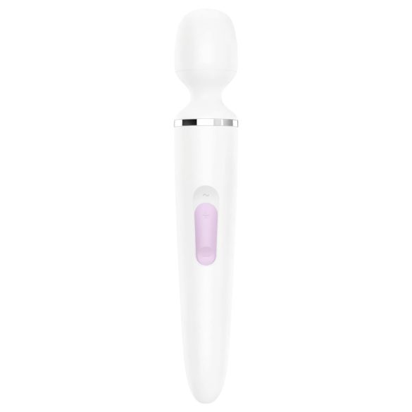 Satisfyer Wand-er Woman - waterdichte massage vibrator (wit)