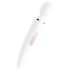Satisfyer Wand-er Woman - waterdichte massage vibrator (wit)