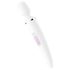 Satisfyer Wand-er Woman - waterdichte massage vibrator (wit)