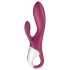 Satisfyer Heated Affair - Verwarmde Vibrator met Clitorisarm (Rood)