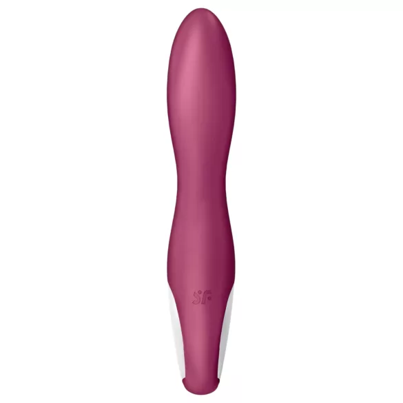 Satisfyer Heated Affair - verwarmende vibrator met clitorisstimulator (rood)