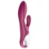 Satisfyer Heated Affair - verwarmende vibrator met clitorisstimulator (rood)