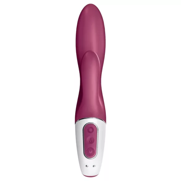 Satisfyer Heated Affair - verwarmende vibrator met clitorisstimulator (rood)