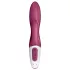 Satisfyer Heated Affair - verwarmende vibrator met clitorisstimulator (rood)