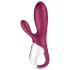 Satisfyer Hot Bunny - App-gestuurde verwarmde clitoristril­lor met oortjes (rood)