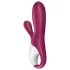 Satisfyer Hot Bunny - App-gestuurde verwarmde clitoristril­lor met oortjes (rood)