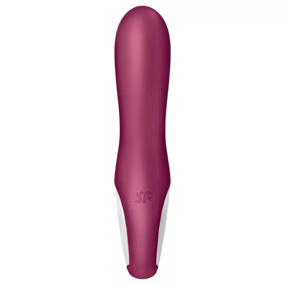 Satisfyer Hot Bunny - App-gestuurde verwarmde clitoristril­lor met oortjes (rood)