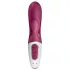 Satisfyer Hot Bunny - App-gestuurde verwarmde clitoristril­lor met oortjes (rood)