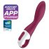 Satisfyer - vibrator met verwarming - rood