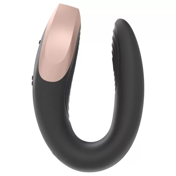 Satisfyer Double Love - koppel vibrator - app bestuurbaar - zwart