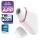 Satisfyer Love Triangle - App-gestuurde luchtdruk clitorisstimulator (wit)