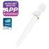 Satisfyer Double Wand-er - slimme massager vibrator (wit)