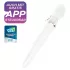 Satisfyer Double Wand-er - app-gestuurde massagevibrator (wit)