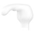 Satisfyer Double Wand-er - slimme massager vibrator (wit)