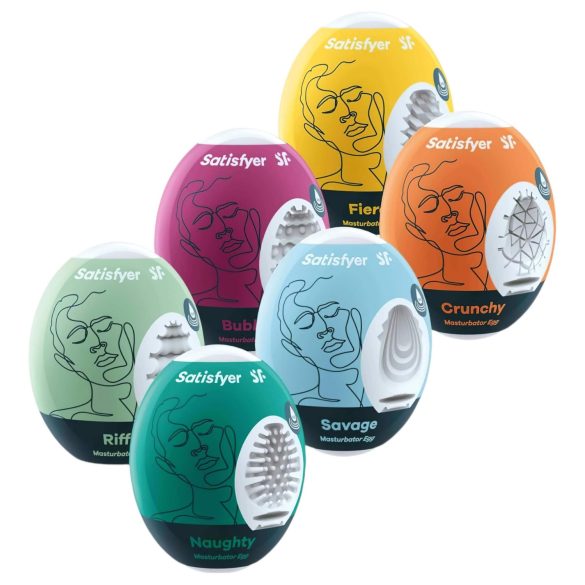Satisfyer Eierset - Masturbator Set (6 stuks)