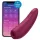 Satisfyer Curvy 1+ - luchtdruk clitorisstimulator - app bestuurbaar - rood