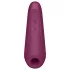 Satisfyer Curvy 1+ - luchtdruk clitorisstimulator - app bestuurbaar - rood