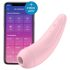 Satisfyer Curvy 2+ - slimme luchtpulserende clitorisstimulator (roze)