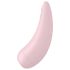 Satisfyer Curvy 2+ - slimme luchtpulserende clitorisstimulator (roze)