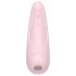 Satisfyer Curvy 2+ - slimme luchtpulserende clitorisstimulator (roze)