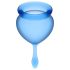 Satisfyer Feel Good - Menstruatie Cup Set (blauw) - 2 stks.