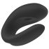Satisfyer Double Joy - slimme waterdichte partner vibrator (zwart)