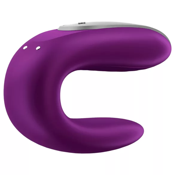Satisfyer Double Fun - App-gestuurde koppelvibrator (paars)