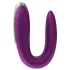 Satisfyer Double Fun - App-gestuurde koppelvibrator (paars)