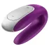 Satisfyer Double Fun - App-gestuurde koppelvibrator (paars)