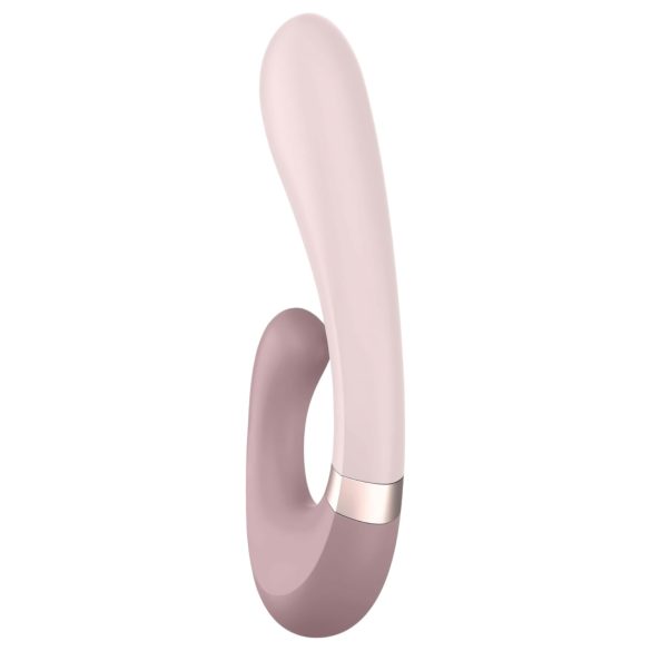 Satisfyer Heat Wave - slimme verwarmende vibrator met arm (beige)