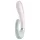 Satisfyer Heat Wave - App-gestuurde verwarmende vibrator (mint)