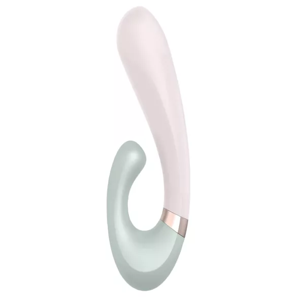 Satisfyer Heat Wave - App-gestuurde verwarmende vibrator (mint)