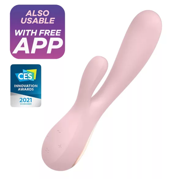 Satisfyer Mono Flex - App-gestuurde vibrator (roze)