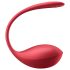 Satisfyer Shiny Petal - Rood vibrerend eitje met afstandsbediening