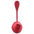 Satisfyer Shiny Petal - Rood vibrerend eitje met afstandsbediening