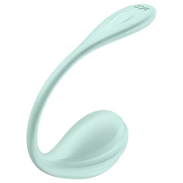 Satisfyer - vibrator ei met app - draadloos oplaadbaar - groen