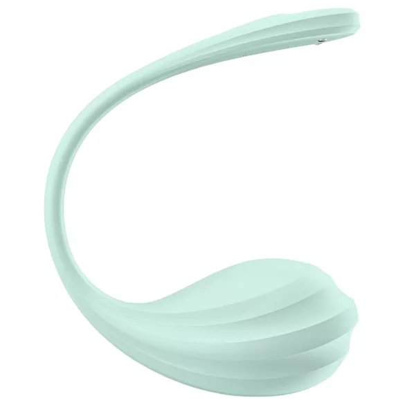 Satisfyer - vibrator ei met app - draadloos oplaadbaar - groen