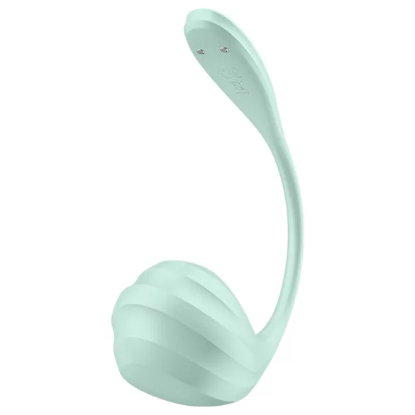 Satisfyer - vibrator ei met app - draadloos oplaadbaar - groen