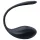 Satisfyer Ribbed Petal - draagbaar vibrerend eitje met afstandsbediening (zwart)