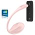 Satisfyer Ribbed Petal - radiografisch vibrerend eitje (roze)