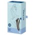 Satisfyer Dual Kiss - oplaadbare vaginale en clitoris vibrator (zwart)