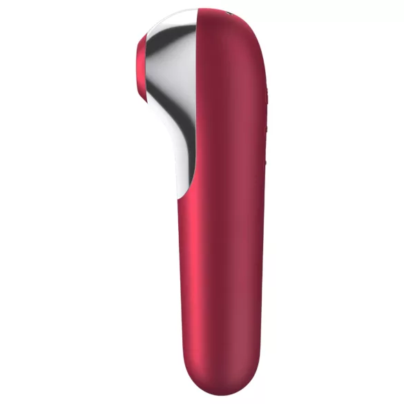 Satisfyer Dual Love - clitoris en vaginale vibrator - rood - oplaadbaar